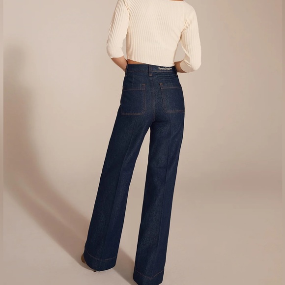 Favorite Daughter Denim - Favorite Daughter Mischa Jeans Super High Rise and Wide Leg Size 32
